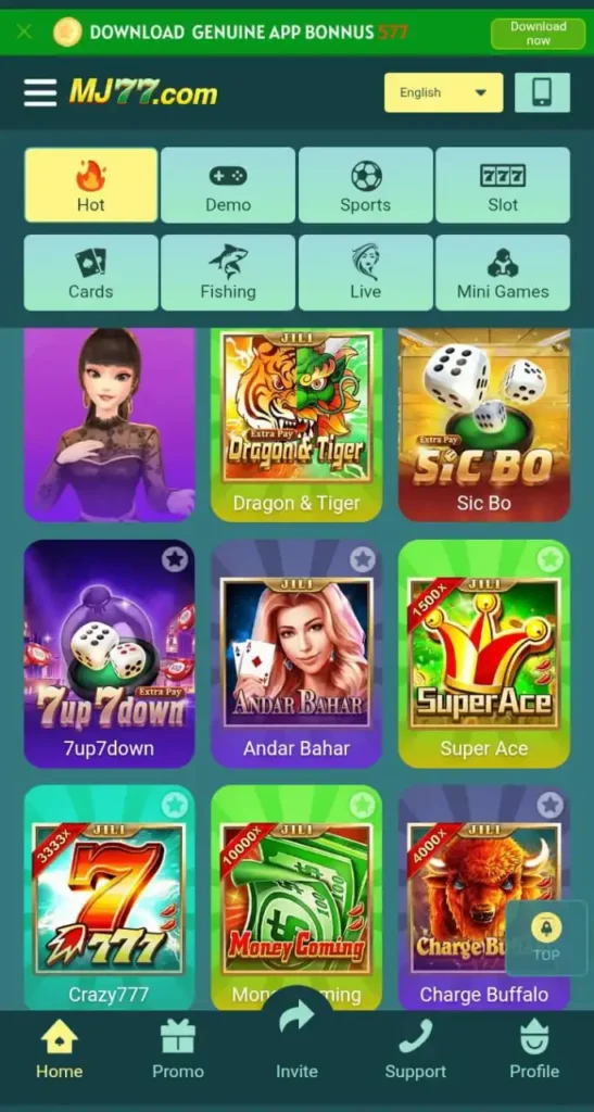 MJ777 Game Download