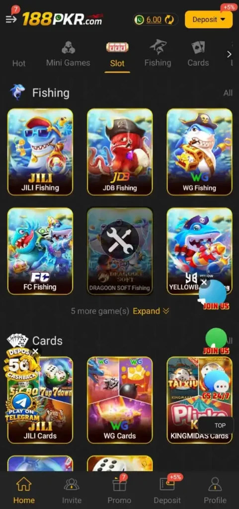 188 PKR Game App