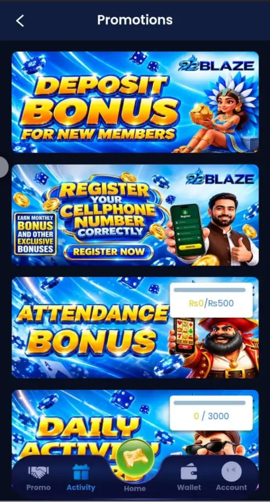 91 Blaze Game App