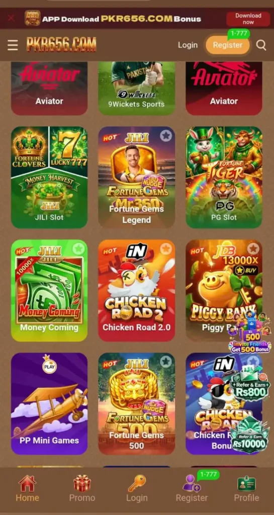 PKR656 Game Download