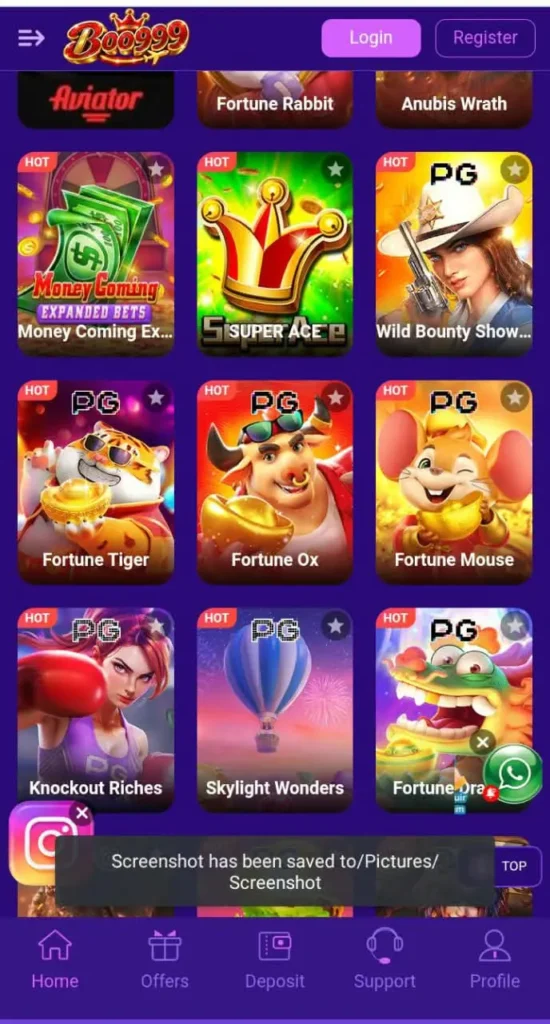 BO999 Game App