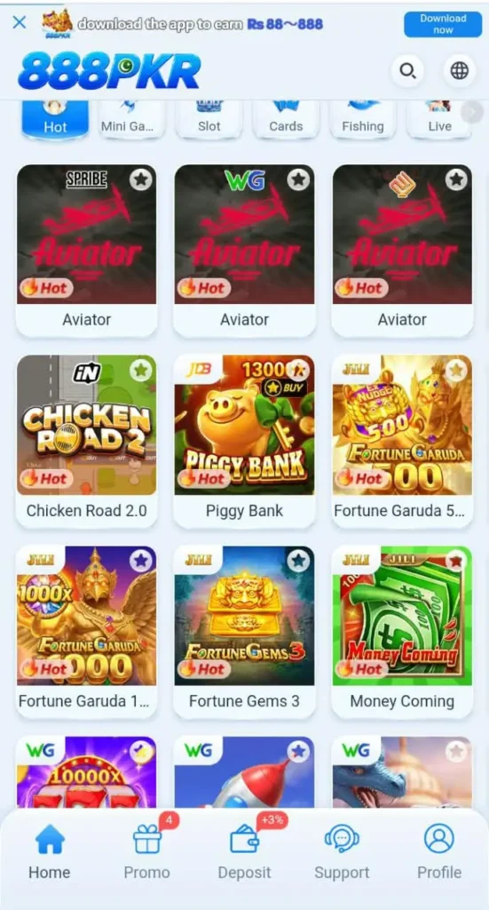 888 PKR Game Download
